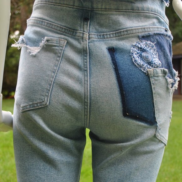 Reworked Denim Shorts - Picture 2 of 4